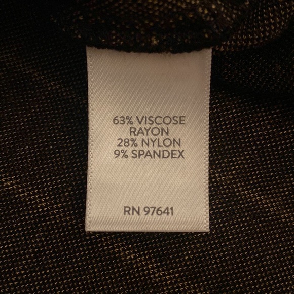 J.Jill Black & Camel Ponte Grid Top Size L Petite - Picture 8 of 11